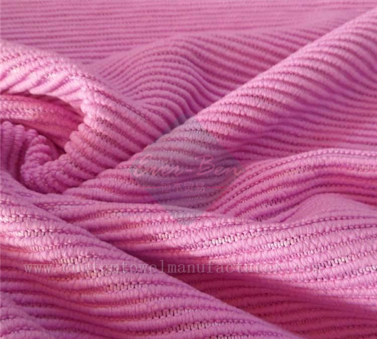 China Bulk Custom Purple Pearl Towel Wholesaler